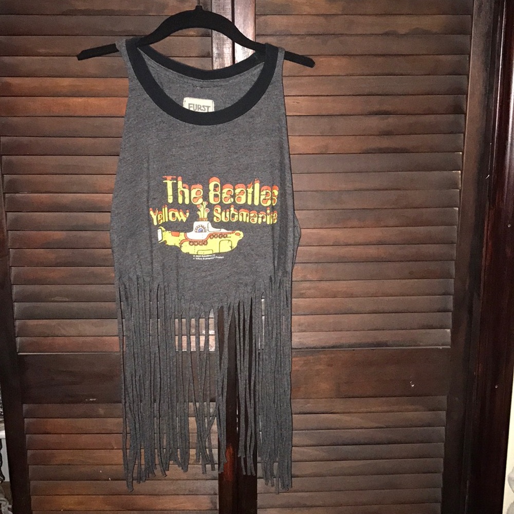 The Beatles yellow submarine top